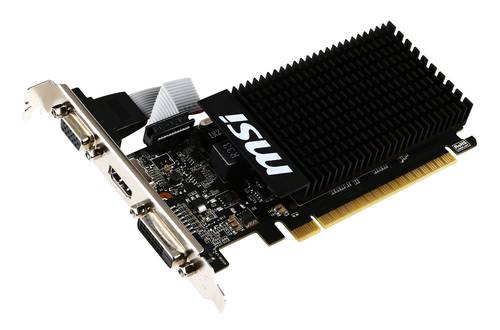 Видеокарта PCI-E 1ГБ MSI "GeForce GT 710 1GD3H LP"