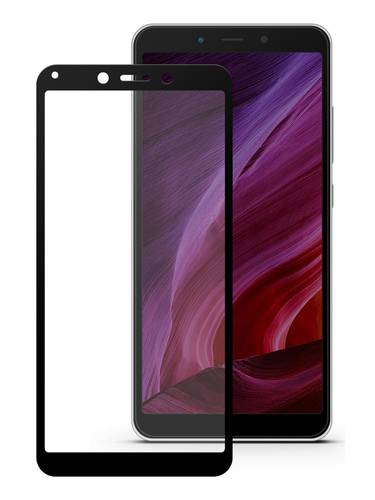 Броне стекло Xiaomi 6/6A (черное)