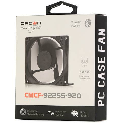 Вентилятор Crown 92mm CMCF-9225S-920