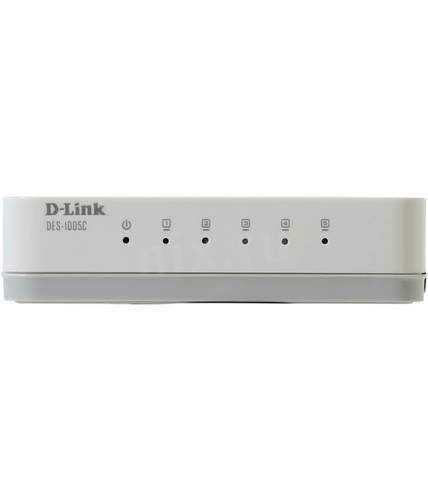 Коммутатор D-Link "DES-1005C/A1A" 5 портов 100Мбит/сек.