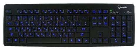 Клавиатура Gembird KB-200L Black подсветка